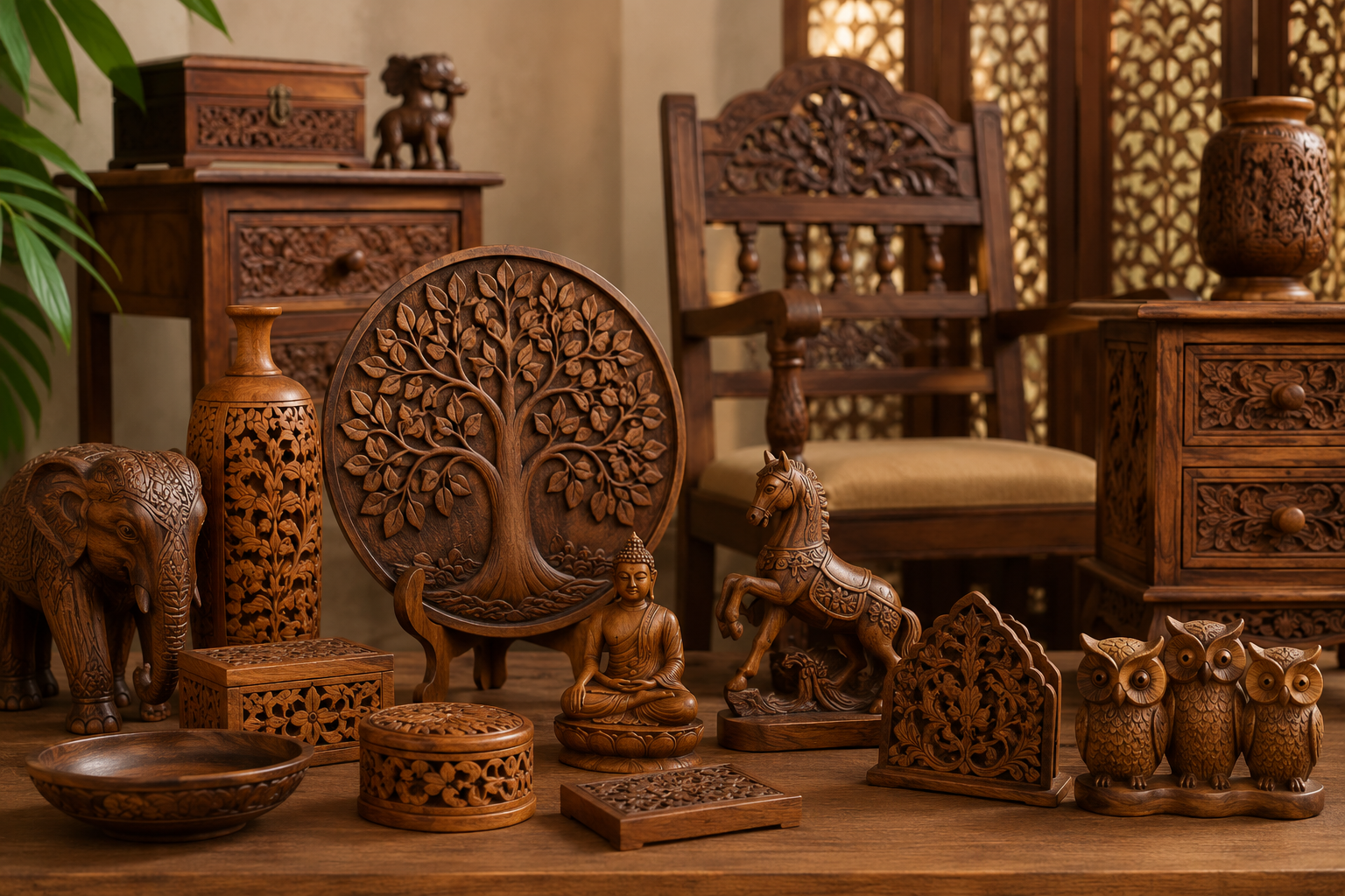 Wooden handicraft